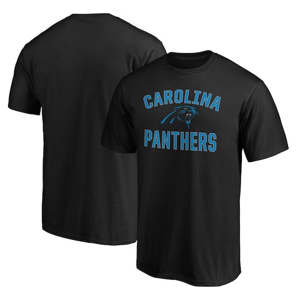 Carolina Panthers Fanatics Branded Victory Arch T-Shirt - Black