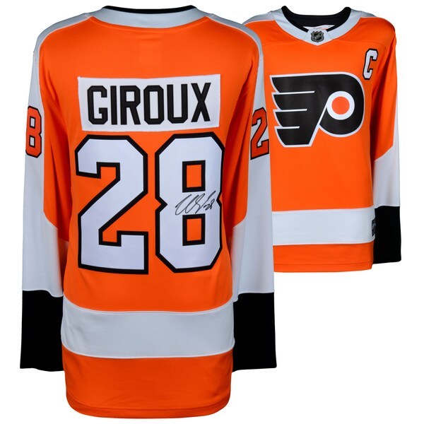 Claude Giroux Philadelphia Flyers Fanatics Authentic Autographed Orange Fanatics Breakaway Jersey