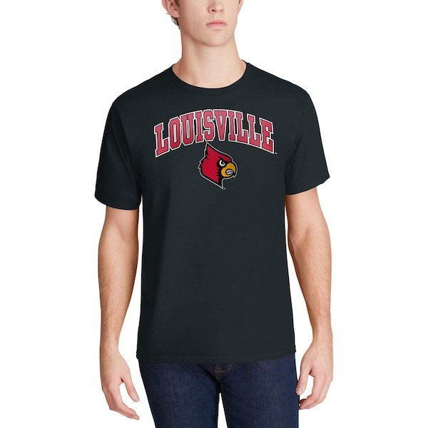 Louisville Cardinals Fanatics Branded Campus T-Shirt - Black