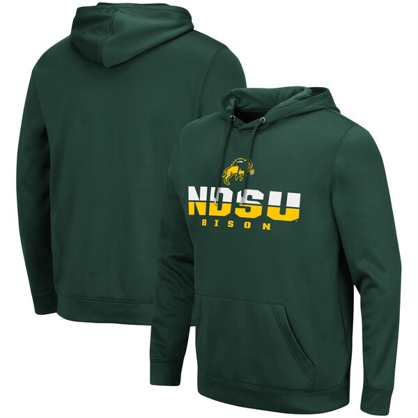 NDSU Bison Colosseum Lantern Pullover Hoodie - Green