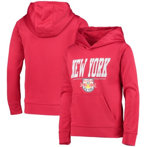 New York Red Bulls Youth Players Performance Pullover Hoodie - Red