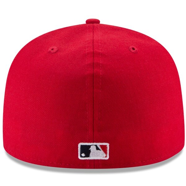 Los Angeles Angels New Era Game Authentic Collection On-Field 59FIFTY Fitted Hat - Red