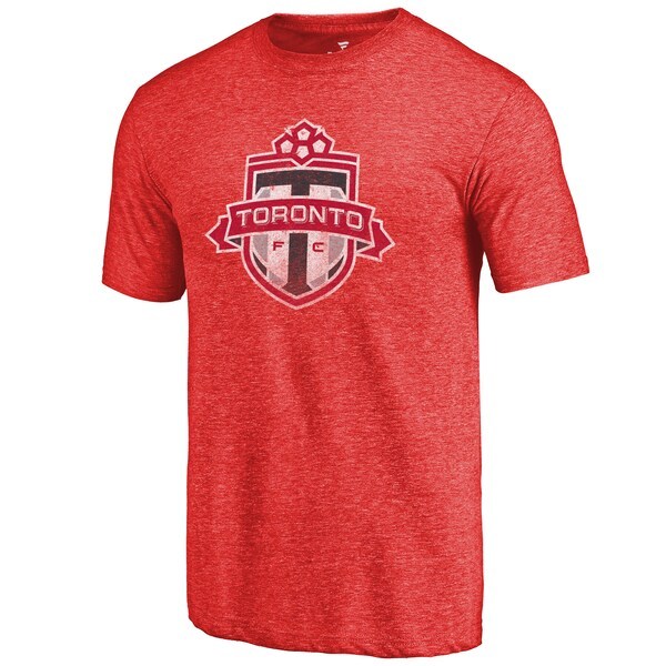 Toronto FC Fanatics Branded Greatest Dad Tri-Blend T-Shirt - Red
