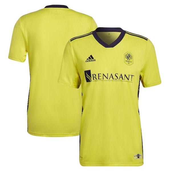 Nashville SC adidas 2022 The Homecoming Kit Replica Blank Jersey - Yellow