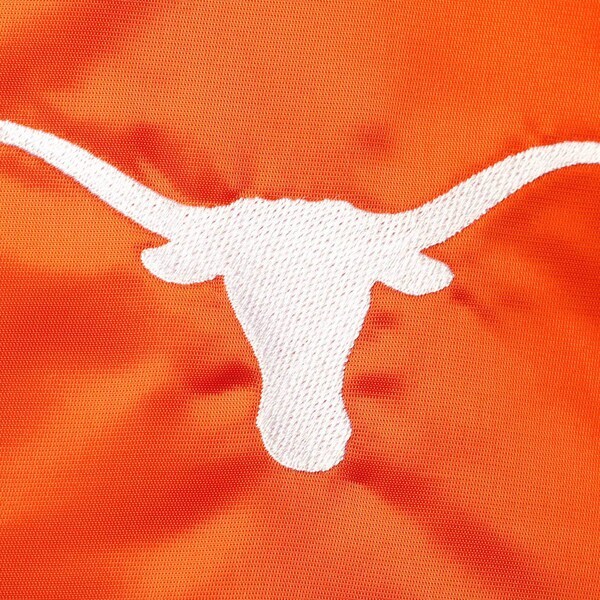 Texas Longhorns Big & Tall Reversible Satin Full-Zip Jacket - Texas Orange/Black