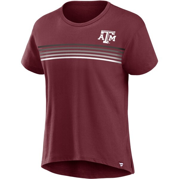 Texas A&M Aggies Fanatics Branded Women's Tie Breaker T-Shirt - Maroon