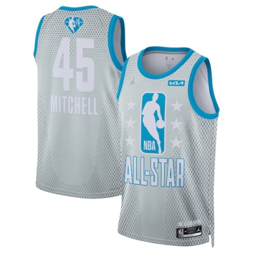 Donovan Mitchell Jordan Brand 2022 NBA All-Star Game Swingman Jersey - Gray