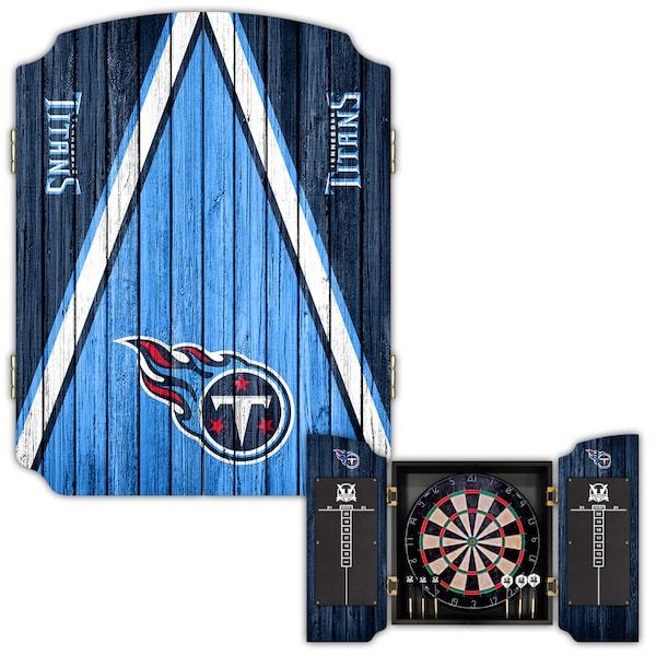 Tennessee Titans Dartboard Cabinet