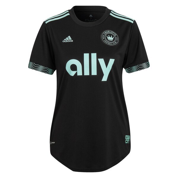 Charlotte FC adidas Women's 2022 Newly Minted Replica Custom Jersey - Black