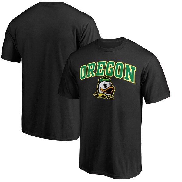 Oregon Ducks Fanatics Branded Campus Team T-Shirt - Black