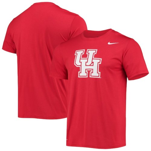 Houston Cougars Nike School Logo Legend Performance T-Shirt - Red