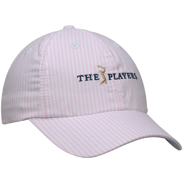 THE PLAYERS Ahead Women's Seersucker Adjustable Hat - Pink