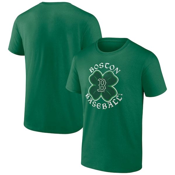 Boston Red Sox Fanatics Branded Celtic Clover T-Shirt - Kelly Green