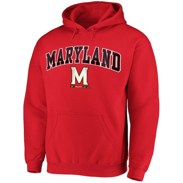 Fanatics Branded Maryland Terrapins Campus Pullover Hoodie - Red