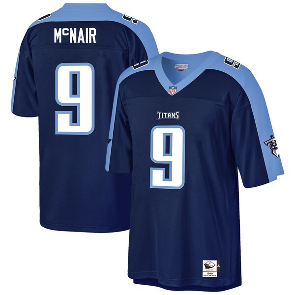 Steve McNair Tennessee Titans Mitchell & Ness 1999 Authentic Retired Player Jersey - Navy