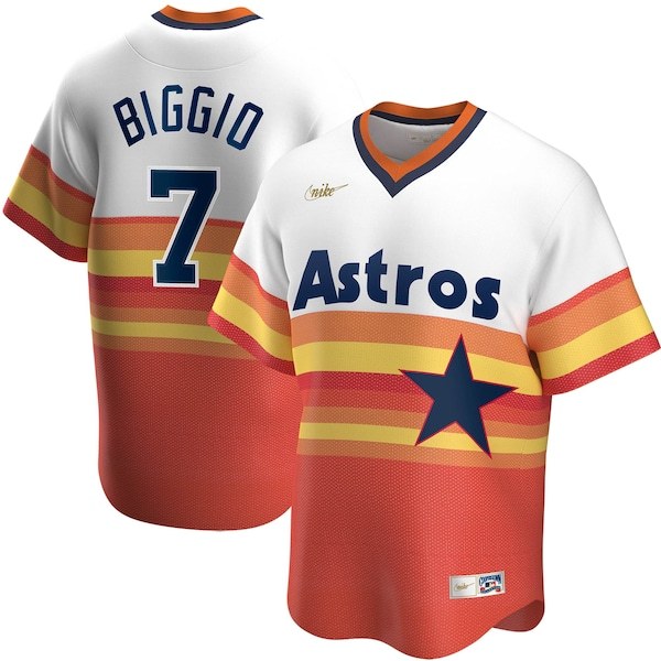 Craig Biggio Houston Astros Nike Home Cooperstown Collection Player Jersey - White