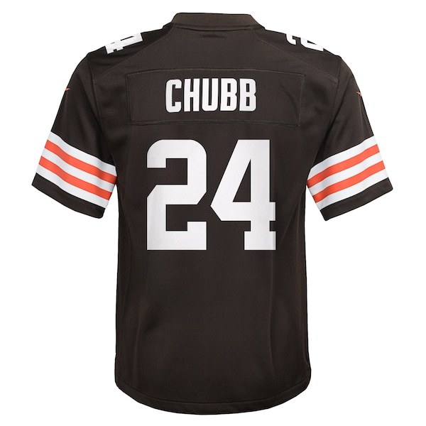 Nick Chubb Cleveland Browns Nike Youth Game Jersey - Brown