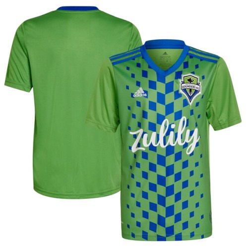 Seattle Sounders FC adidas Youth 2022 Legacy Green Replica Blank Jersey - Green
