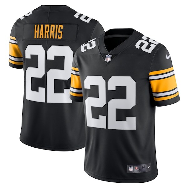 Najee Harris Pittsburgh Steelers Nike Alternate Vapor Limited Jersey - Black