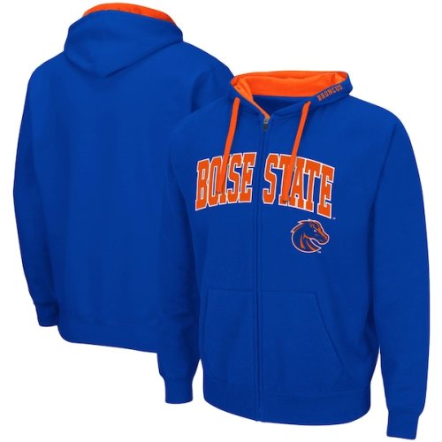 Boise State Broncos Colosseum Arch & Logo 2.0 Full-Zip Hoodie - Royal