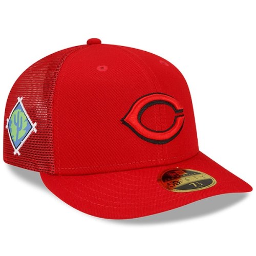 Cincinnati Reds New Era 2022 Spring Training Low Profile 59FIFTY Fitted Hat - Red