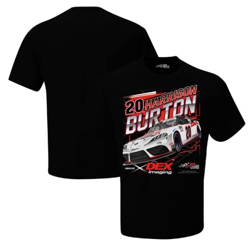 Harrison Burton Joe Gibbs Racing Team Collection 1-Spot Graphic T-Shirt - Black