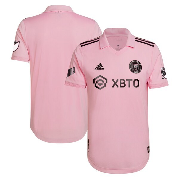 Inter Miami CF adidas 2022 The Heart Beat Kit Authentic Blank Jersey - Pink