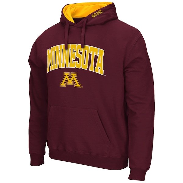 Minnesota Golden Gophers Colosseum Arch & Logo 3.0 Pullover Hoodie - Maroon