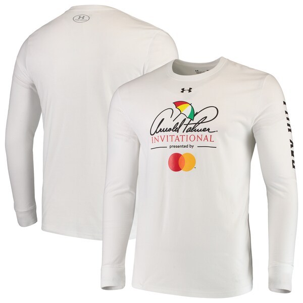Arnold Palmer Invitational Under Armour Performance Long Sleeve T-Shirt - White