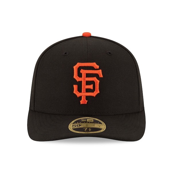 San Francisco Giants New Era Authentic Collection On Field Low Profile Game 59FIFTY Fitted Hat - Black