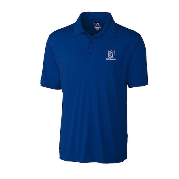 TPC River Highlands Cutter & Buck DryTec Northgate Polo - Royal