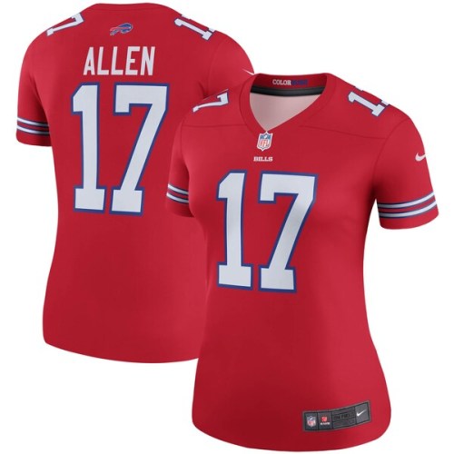 Josh Allen Buffalo Bills Nike Women's Color Rush Legend Player Jersey - Red