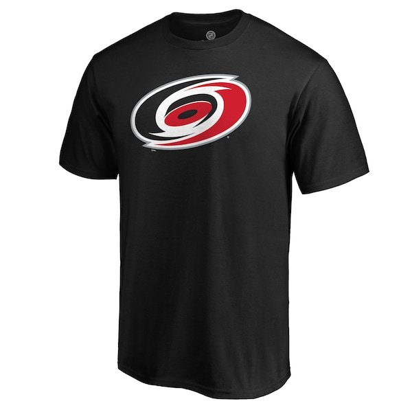 Carolina Hurricanes Fanatics Branded Team Primary Logo T-Shirt - Black