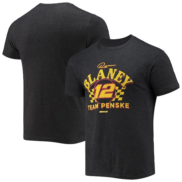 Ryan Blaney Vintage T-Shirt - Heathered Charcoal
