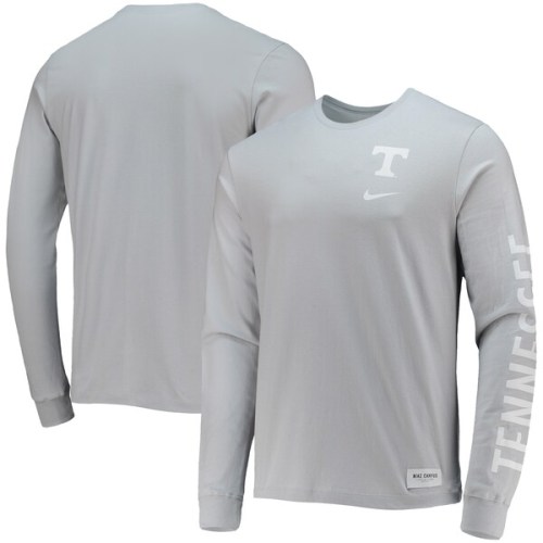 Tennessee Volunteers Nike 2-Hit Long Sleeve T-Shirt - Gray