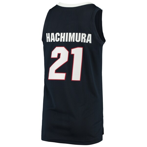 Rui Hachimura Gonzaga Bulldogs Original Retro Brand Alumni Basketball Jersey - Navy