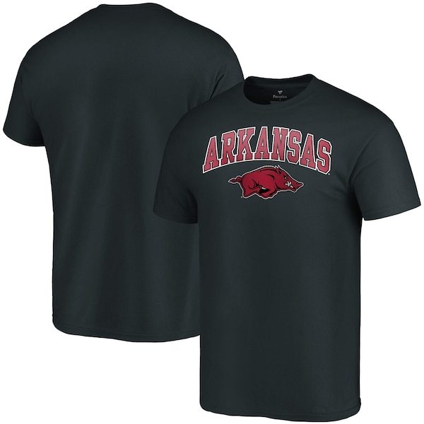Arkansas Razorbacks Fanatics Branded Campus T-Shirt - Black