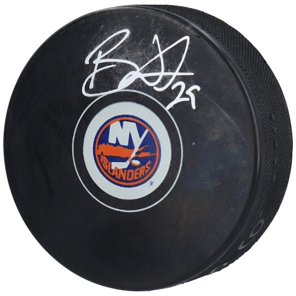 Brock Nelson New York Islanders Fanatics Authentic Autographed Hockey Puck