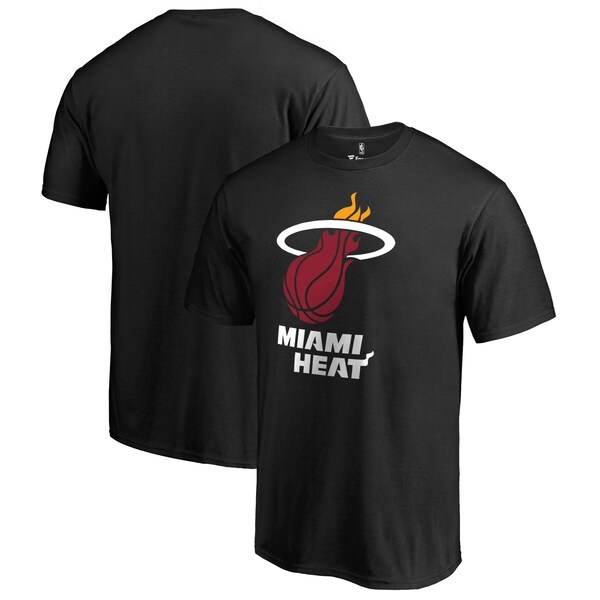 Miami Heat Fanatics Branded Primary Logo T-Shirt - Black