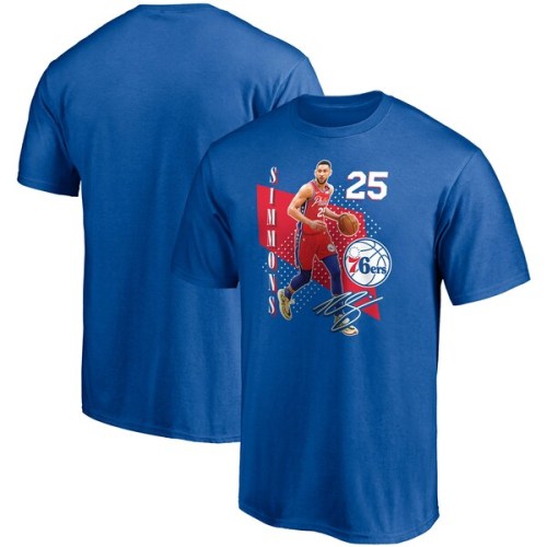 Ben Simmons Philadelphia 76ers Fanatics Branded Pick & Roll T-Shirt - Royal