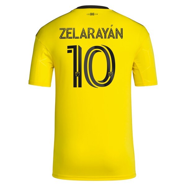 Lucas Zelarayan Columbus Crew adidas 2022 Gold Standard Kit Replica Player Jersey - Yellow