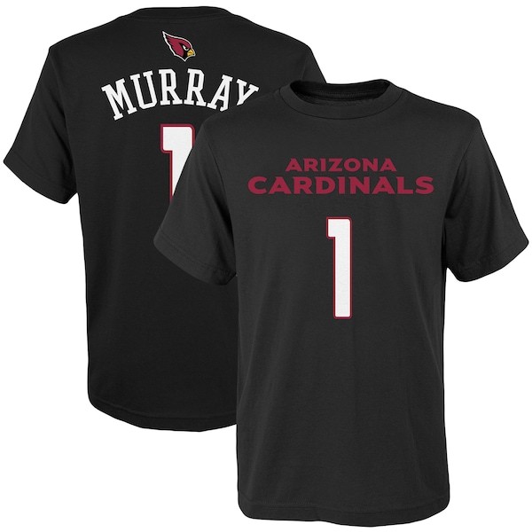 Kyler Murray Arizona Cardinals Youth Mainliner Player Name & Number T-Shirt - Black