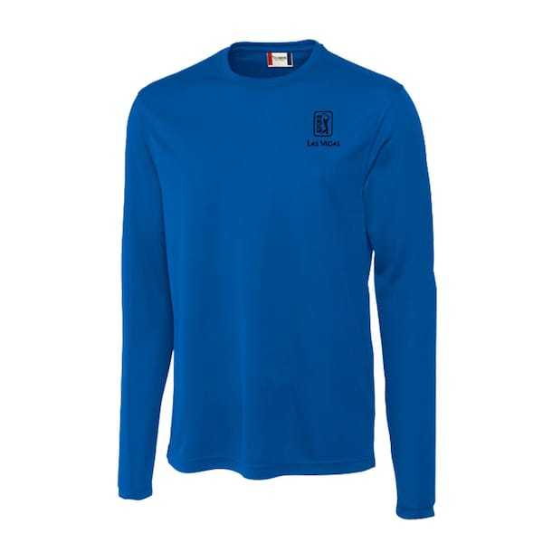 TPC Las Vegas Cutter & Buck Ice Long Sleeve T-Shirt - Royal