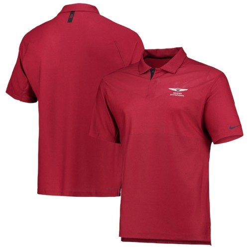 Genesis Invitational Nike Tiger Woods Collection Performance Polo - Red