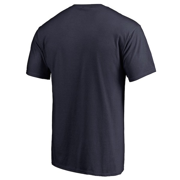 Memphis Grizzlies Fanatics Branded Splatter Logo T-Shirt - Navy