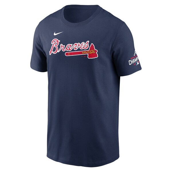 Austin Riley Atlanta Braves Nike 2021 World Series Champions Player Name & Number T-Shirt - Navy