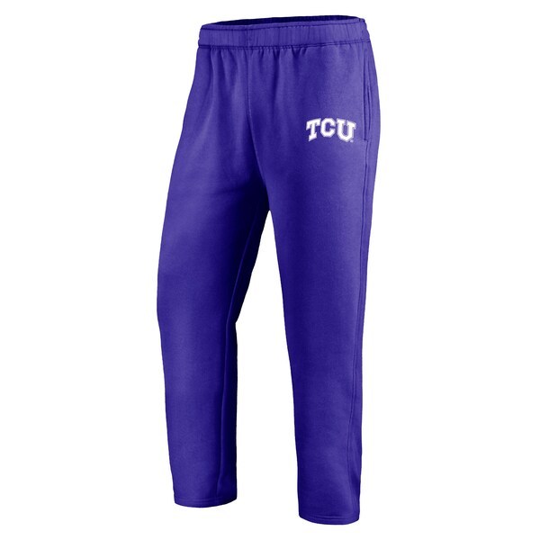 TCU Horned Frogs Fanatics Branded School Logo Sweatpants - Purple