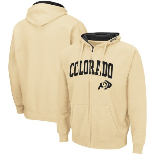 Colorado Buffaloes Colosseum Arch & Logo 3.0 Full-Zip Hoodie - Gold