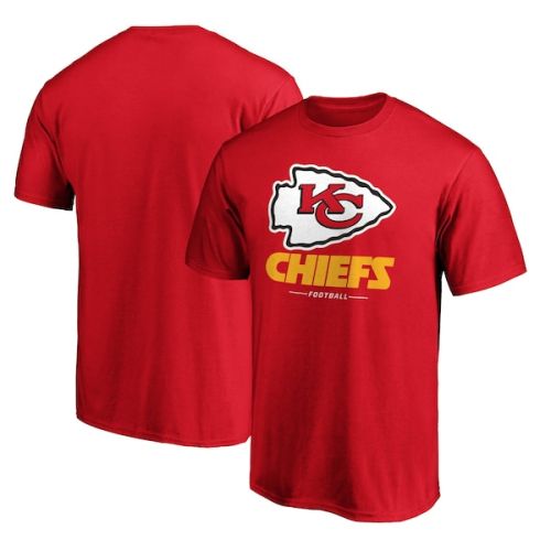 Kansas City Chiefs Fanatics Branded Team Lockup Logo T-Shirt - Red