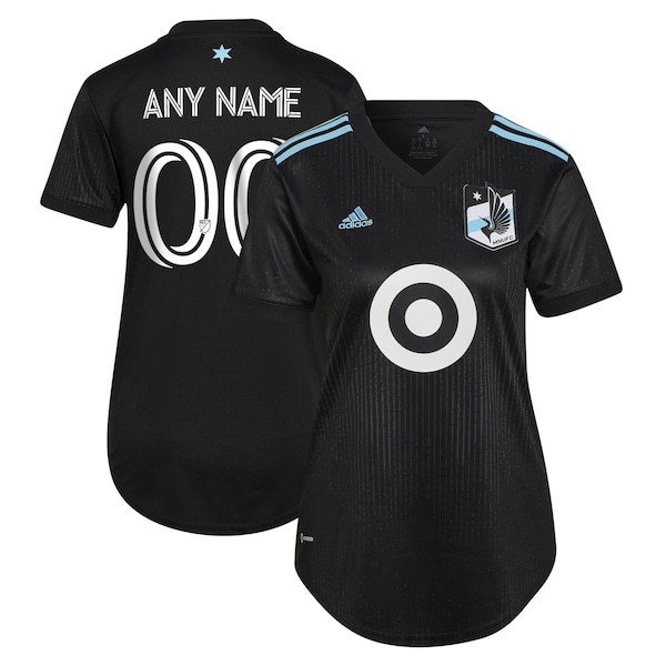 Minnesota United FC adidas Women's 2022 Minnesota Night Kit Replica Custom Jersey - Black